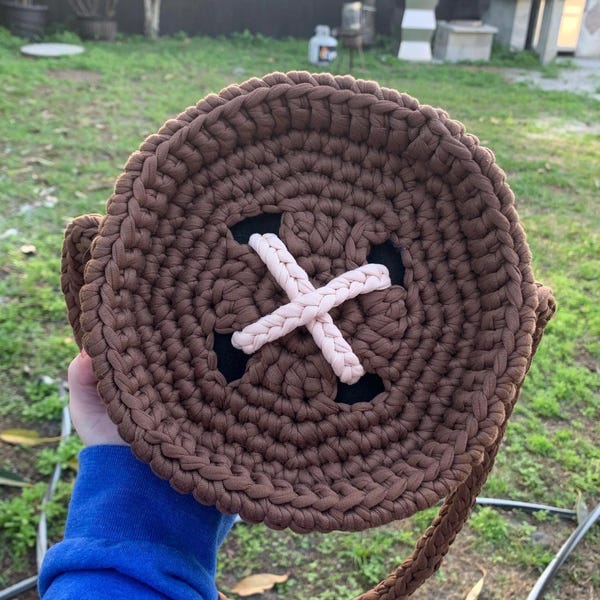 Crochet Button Bag DIGITAL FILE