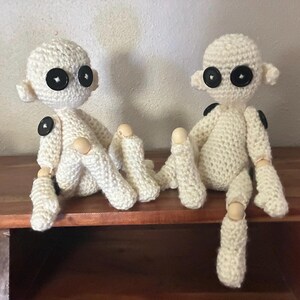 Crochet bjd doll base pattern (FILE)