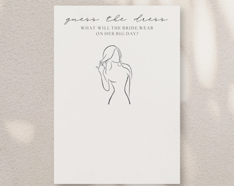 Guess The Dress Game Template