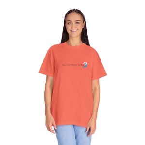 Quanto lontano andrò / T-shirt unisex tinta in capo ispirata alla principessa Disney Moana immagine 4