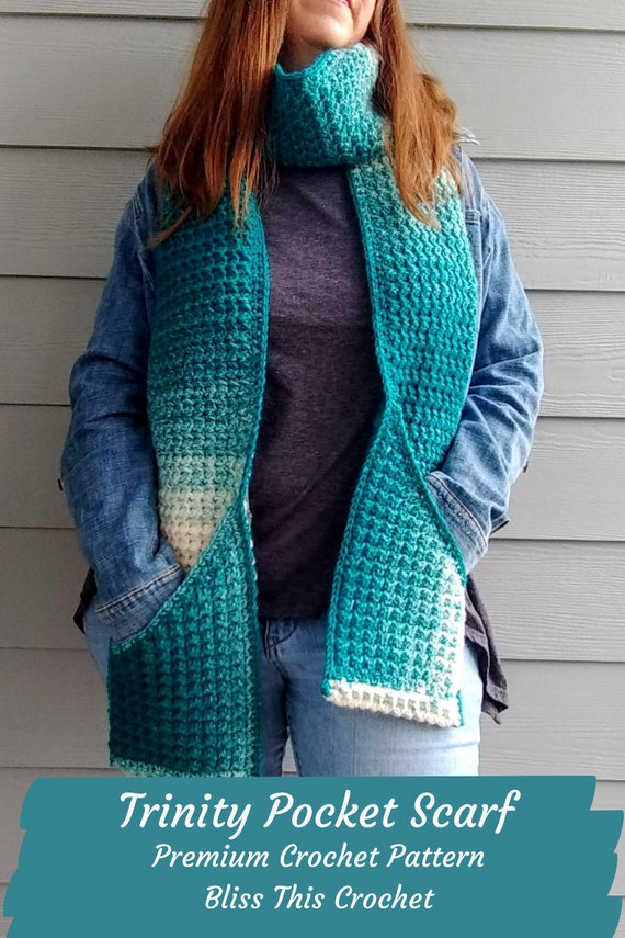 trinity scarf pattern