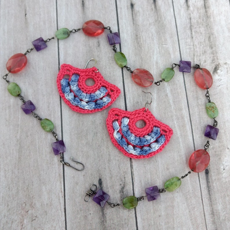 PDF Pattern: Crochet Earrings, Oh Susanna image 3