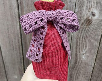 Patrón de Lazo de Crochet - Hilo de Encaje - Fácil - Lazo Ventanitas - Patrón PDF