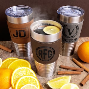 Personalized Groomsman Tumbler , Custom Travel Mug, Bachelor Party Favors, Engraved Stainless Steel Tumbler, Christmas Gifts, Gift for Him