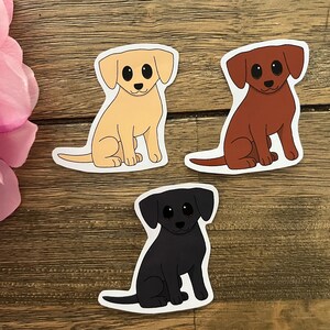 Labrador Retriever Sticker | Dog Sticker | Cute Animal Sticker | Laptop and Phone Case Sticker | Gift For Dog Lovers
