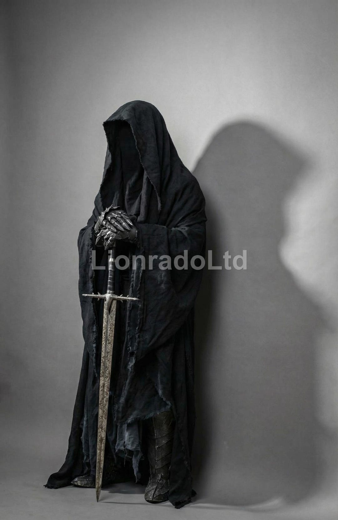 Shadow Wraith Costume Set | Dark Ringwraith-inspired Outfit for ...