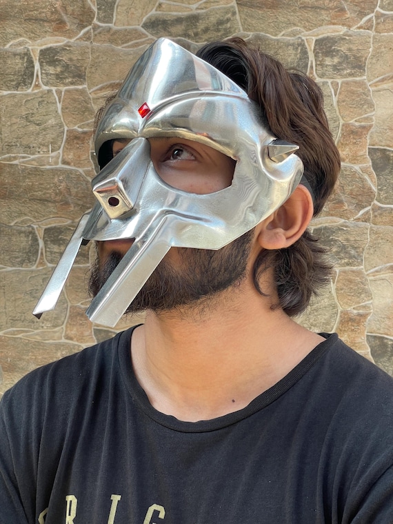 MF DOOM カスタムメイドレプリカマスク　USA製 MF DOOM Face Mask Steel Armor Replica Madvillain Hip Hop