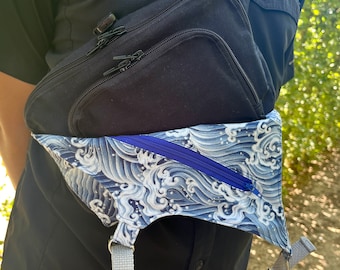 Travel Sling Bag with Wallet and Concealed Passport Pocket - PDF Sewing Pattern