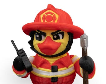 Fire Feather – The First-Responder Duck for Jeep Duckers & Firefighting Heroes