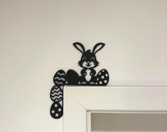 Easter door frame decoration – Gifts – Door topper decoration, Easter, Scandinavian, Easter bunny, Easter decoration, Spring design, Minimalist