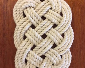 Ocean Plait Trivet - Small