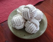 Monkey Fist Decorative Balls -Set of Three