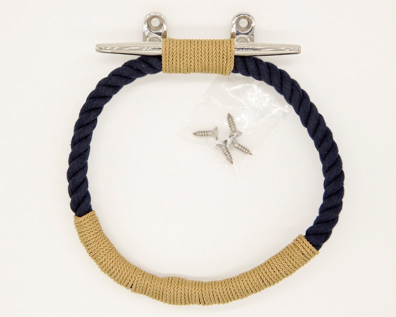 Nautical Towel Ring Etsy