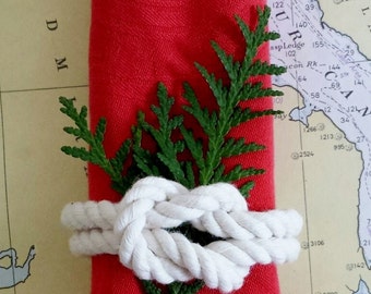 Reef Napkin Rings - cotton