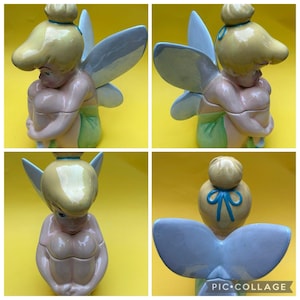 Tinker Bell Cookie Jar - Etsy