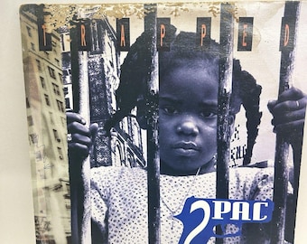 2Pac - Trapped  12 Single 1991 Vinyl  Rare