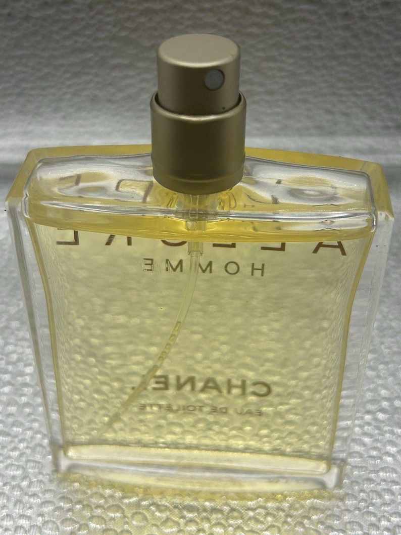 Rare ALLURE HOMME Chanel Eau De Toilette 1.7 Oz /50 mL Spray As Pictured No Top image 8