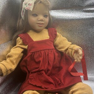 Annette Himstedt Künstler Puppe Georgi 70 cm Vinyl Junge 1999 Limited Edition Vintage