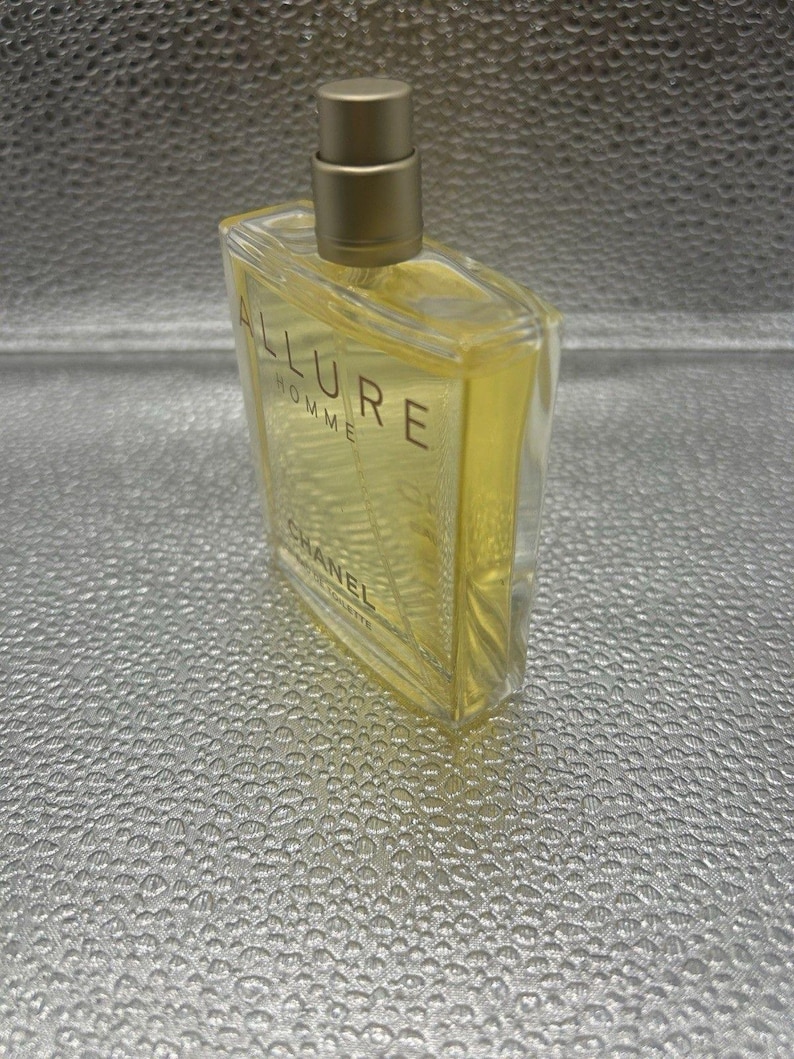 Rare ALLURE HOMME Chanel Eau De Toilette 1.7 Oz /50 mL Spray As Pictured No Top image 3