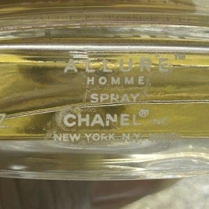 Rare ALLURE HOMME Chanel Eau De Toilette 1.7 Oz /50 mL Spray As Pictured No Top image 7