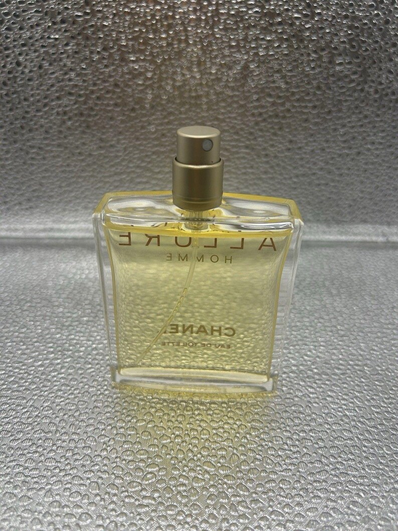 Rare ALLURE HOMME Chanel Eau De Toilette 1.7 Oz /50 mL Spray As Pictured No Top image 4