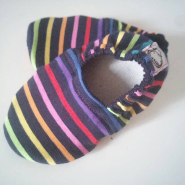 PEANUTS *Neon* ciabattine * baby slippers * toddler shoes * vegan leather baby shoes * babbucce n. 18-19