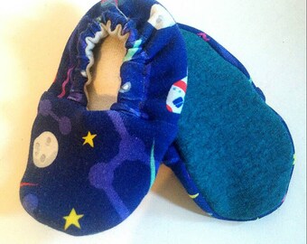 PEANUTS *Asimov*  Baby moccasins * TG.  0 newborn gift,  baby softsoles