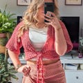 Tulip Tie Top Crochet Pattern | PDF Download