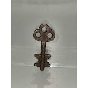 Antique Cast Iron Skeleton Key #9