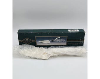 Set di coltello da torta e paletta per pasticcini Shannon Ireland Transition con scatola, in cristallo al piombo 24%.
