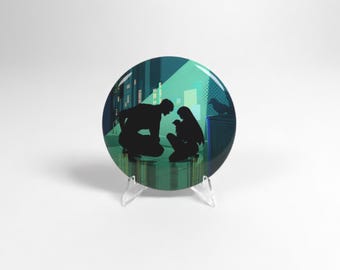 Love and Deepspace Pin Button Badge: Sylus Pin, LADS, Anime Game Characters