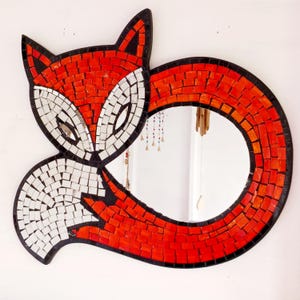 Handmade Fox Mirror
