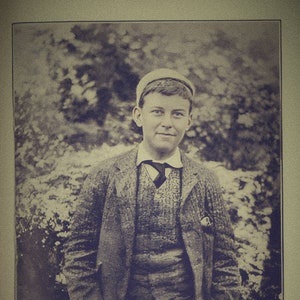 Aleister Crowley as a Boy | Vintage Photograph | Thelema | Mysticism | Occult | Esoteric Gifts | Crowley Memorabilia | Argenteum Astrum