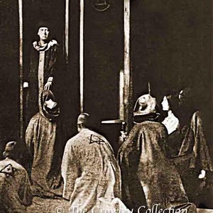 Aleister Crowley Rites of Eleusis Restored Antique Photograph | Thelema | Mysticism | Occult | Witchcraft |  Crowley Memorabilia |