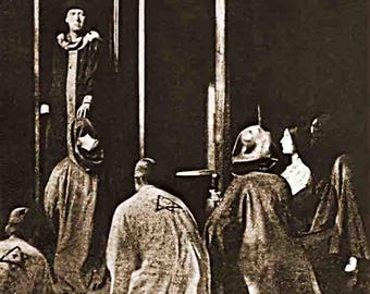 Aleister Crowley Ritos de Eleusis Fotografía antigua restaurada / Thelema / Misticismo / Ocultismo / Brujería / Recuerdos de Crowley /