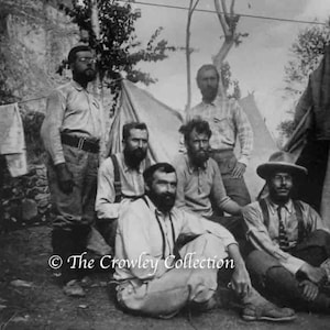 Aleister Crowley in Ceylon 1901 | Fully Restored Vintage Photograph | Thelema | Mysticism | Occult | Esoteric Memorabilia | Argenteum Astrum