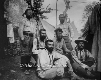 Aleister Crowley en Ceilán 1901 / Fotografía vintage completamente restaurada / Thelema / Misticismo / Ocultismo / Recuerdos esotéricos / Argenteum Astrum
