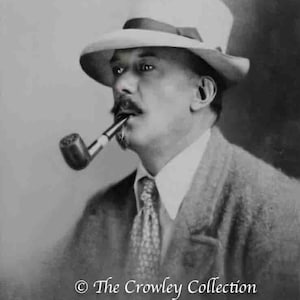Rare Fully Restored Aleister Crowley Vintage Photograph | Thelema | Mysticism | Occult | Esoteric Gifts and Memorabilia | Argenteum Astrum