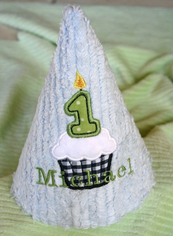 Items similar to My First Birthday Party Hat on Etsy