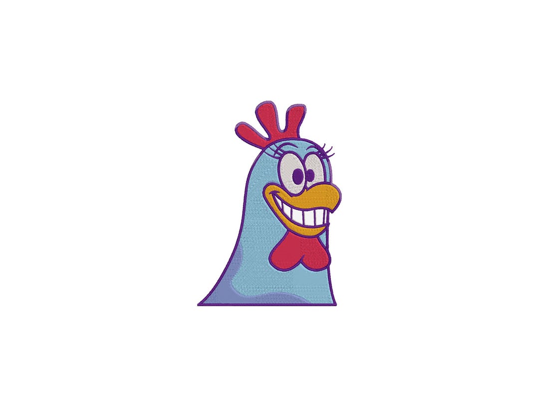 Crazy Chicken Machine Embroidery - Funny Crazy Chicken Embroidery ...