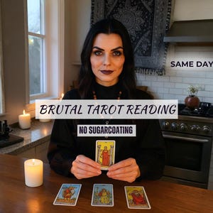 Same Day Brutal Tarot Lesung | Ehrliche psychische Lesung | Gleicher Tag Tarot | Tarot Kartenlegung | Keine Zuckerguss | Schnelle und genaue Einblicke