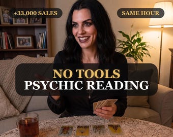 Clairvoyant Reading, Love Career Twin Flame Medium Guidance, Same Hour Reading, Psychic Reading, No Cards Reading