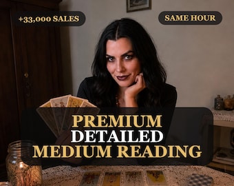 Medium Psychic Reading, Same Hour Intuitive No Tools Session, Accurate Reading, Clairvoyant Reading, Love Career Direction
