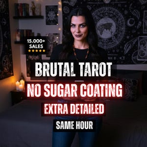 Brutal Tarot Reading, Tarot Card Reading, Psychic Reading, Tarot Readings, Relationship Reading, Soulmate Reading, Future Reading