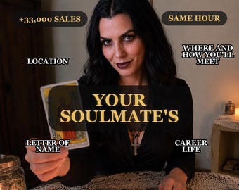 Soulmate Reading, Twin Flame Medium Connection, Same Hour Reading, Love Reading, Psychic Reading, Same Hour Soulmate Tarot Reading