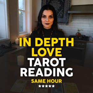 Same Hour In-Depth Love Tarot Reading | Psychic Love Insights, Twin Flame & Soulmate Clarity | Relationship Tarot Guidance, Soulmate Reading