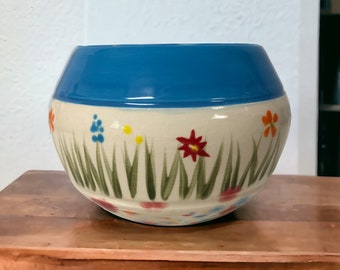 Hand Painted Spring Planter