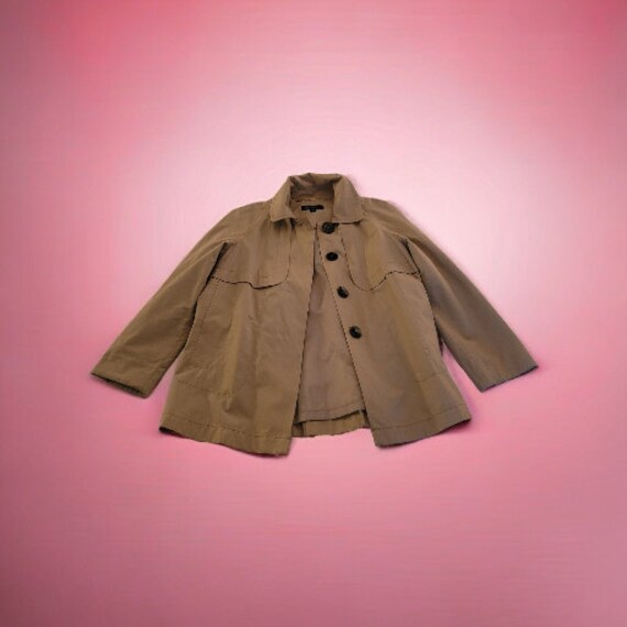 Jones New York Signature Womens Jacket Tan Size Medium Water Repellent Etsy
