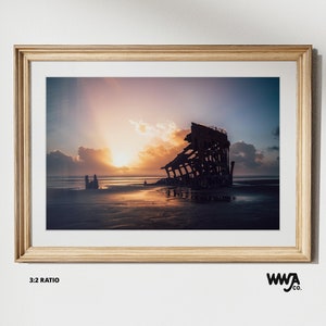 Peter Iredale shipwreck off the Oregon Coast