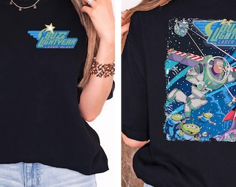 Koszulka Disney Buzz Lightyear, Koszulka Pixar Toy Story, Koszulka Infinity And Beyond, Bluza Buzz Lightyear dla maluchów, Koszulka Vintage Toy Story